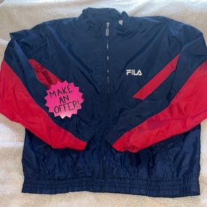 FILA WINDBREAKER JACKET MENS XL